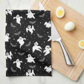 Halloween Kitchen Towel Theedoek (Quarter Fold)