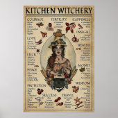 Halloween Kitchen Witchery Poster (Voorkant)