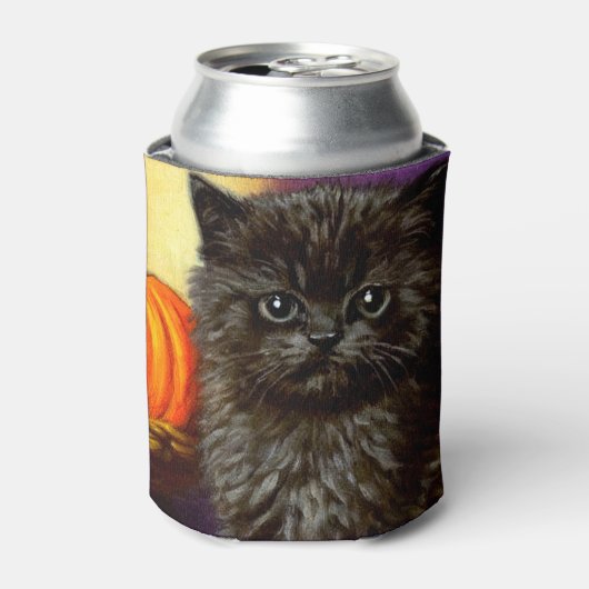  Halloween kitten Blikjeskoeler (Blikje Voorkant)