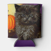  Halloween kitten Blikjeskoeler (Voorkant)