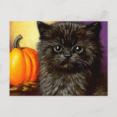  Halloween kitten Briefkaart (Voorkant)