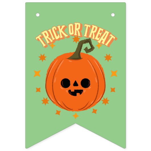 Halloween Kitten bunting banner (Eerste vlag)