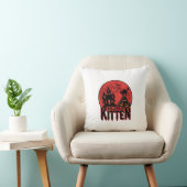 Halloween Kitten Geheime Huis Kat Grafisch_1 Kussen (Stoel)
