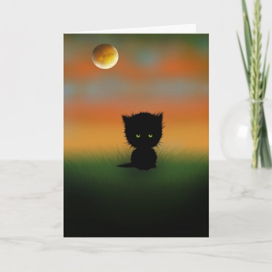 Halloween Kitten Kaart van Molly Harrison (Voorkant)