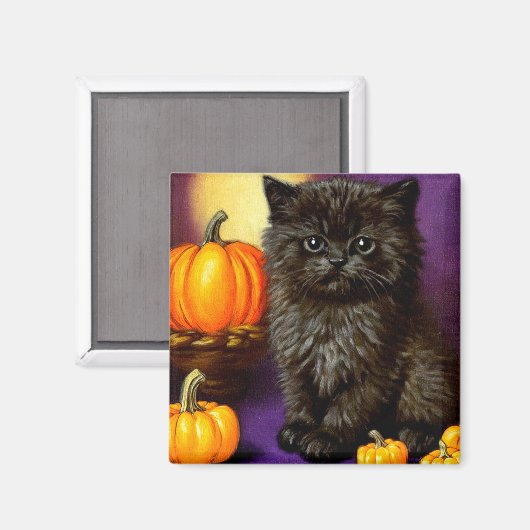  Halloween kitten Magneet (Voorkant / Achterkant)