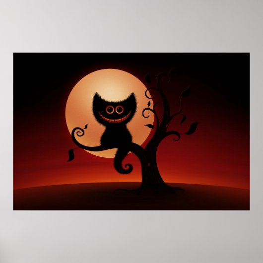 Halloween Kitten Poster (Voorkant)