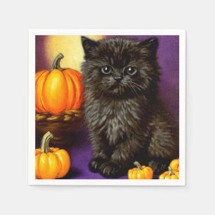  Halloween kitten Servet