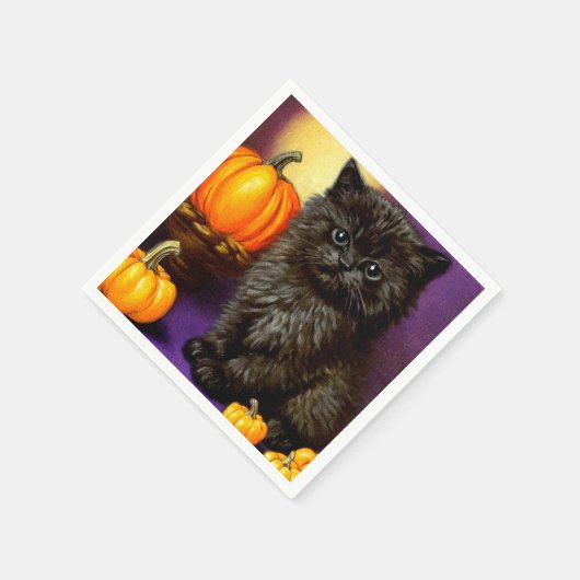  Halloween kitten Servet (Hoek)