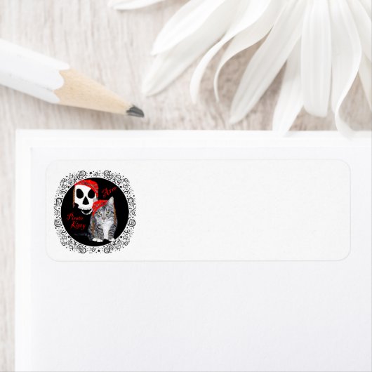 Halloween Kitty Cats Etiket (Insitu)