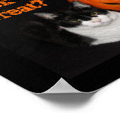 Halloween Kitty Poster (Hoek)