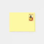 Halloween Kitty zit in Jack O Lantern Post-it Post-it® Notes (Voorkant)