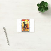Halloween Kitty Zittende Heksenhoed Post-it® Notes (Kantoor)