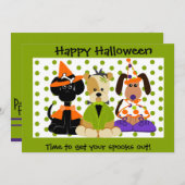 Halloween Klant Bedankt (Voorkant / Achterkant)