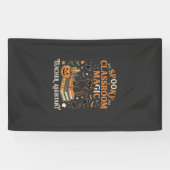 Halloween Klaslokaal Magie Spandoek (Horizontaal)