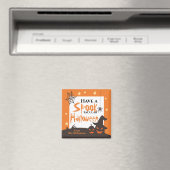 Halloween Klaslokaal Spook-Tacular Sinaasappel Magneet (Insitu (Vaatwasser))