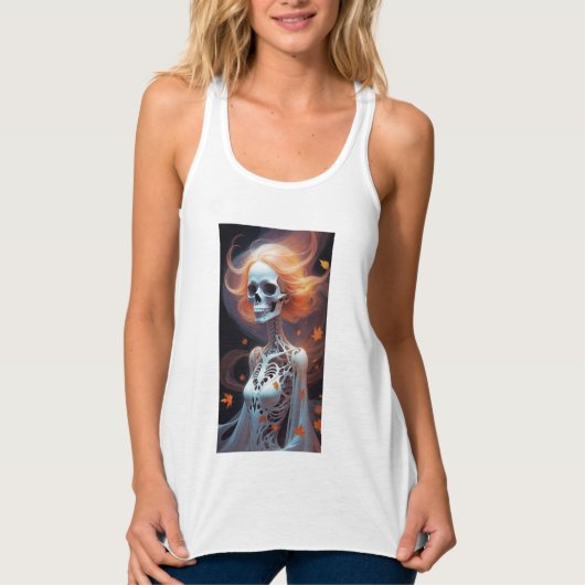 Halloween kleding voor mannen, vrouwen en kinderen tanktop (Voorkant)