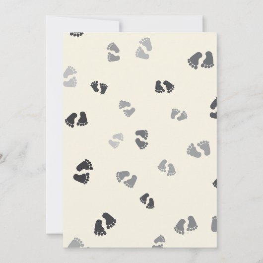 Halloween kleine boe hij of zij uitnodiging (Achterkant)