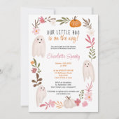Halloween kleine boo Ghosts Schattig baby shower Kaart (Voorkant)