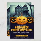 Halloween kleine boo Ghosts Schattig baby shower Kaart (Voorkant / Achterkant)