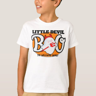 Halloween Kleine Duivel Boo Jongen Familie Matchin T-shirt