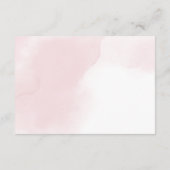 Halloween Kleine Pompoen Baby shower Luier Raffle Informatiekaartje (Achterkant)