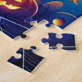 Halloween - Kleine schattige vampier Legpuzzel (Zijkant)