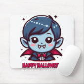 Halloween - Kleine schattige vampier Muismat (Met muis)