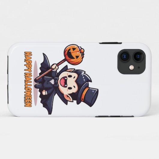 Halloween - Kleine vampier Case-Mate iPhone Case (Achterkant (horizontaal))