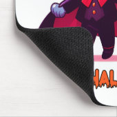 Halloween - Kleine Vampier en citrouille Muismat (Hoek)