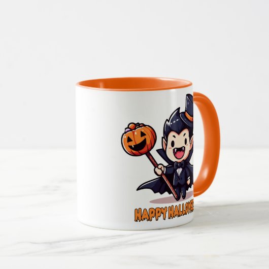 Halloween - Kleine vampier Mok (Voorkant rechts)