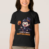 Halloween - Kleine vampier Tri-Blend Shirt (Voorkant)