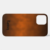 Halloween Kleur Gothic Ombre Kunst Je Naam Case-Mate iPhone Case (Achterkant (horizontaal))