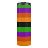 Halloween kleuren heks thermosbeker (Achterkant)