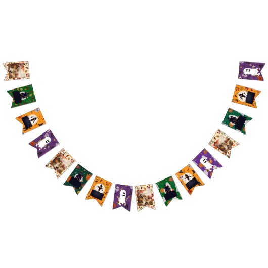 Halloween kleurrijke bunting banner (Alle)