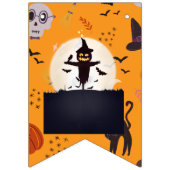 Halloween kleurrijke bunting banner (Derde vlag)