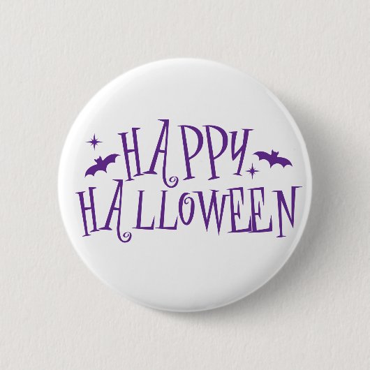 Halloween Knop Speld Ronde Button 5,7 Cm (Voorkant)