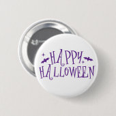 Halloween Knop Speld Ronde Button 5,7 Cm (Voorkant /achterkant)