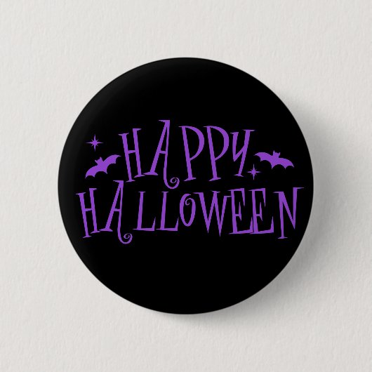 Halloween Knop Speld Ronde Button 5,7 Cm (Voorkant)