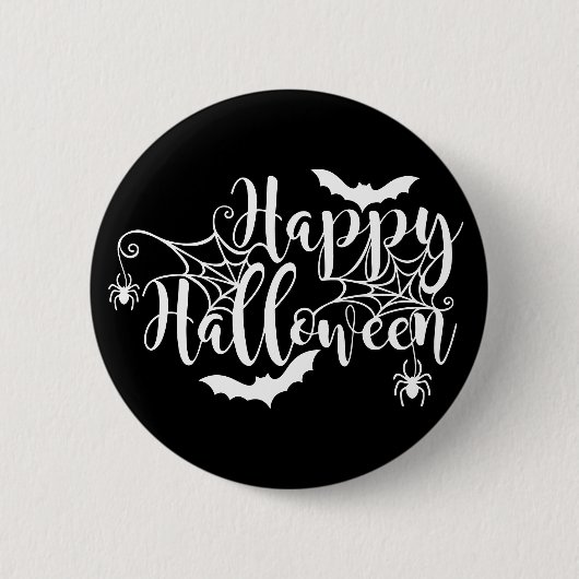 Halloween Knop Speld Ronde Button 5,7 Cm (Voorkant)