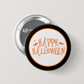Halloween Knop Speld Ronde Button 5,7 Cm (Voorkant /achterkant)