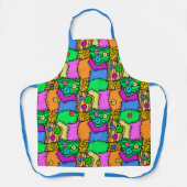 Halloween Knopen en Steken Schort (Voorkant)