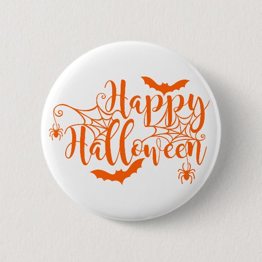 Halloween Knopspeld Ronde Button 5,7 Cm (Voorkant)