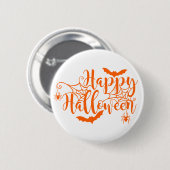 Halloween Knopspeld Ronde Button 5,7 Cm (Voorkant /achterkant)