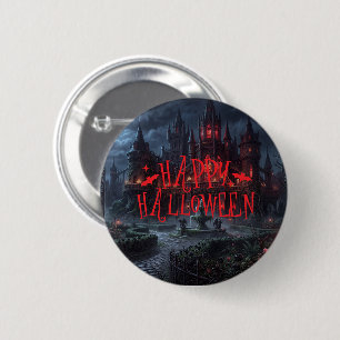 Halloween Knopspeld Ronde Button 5,7 Cm