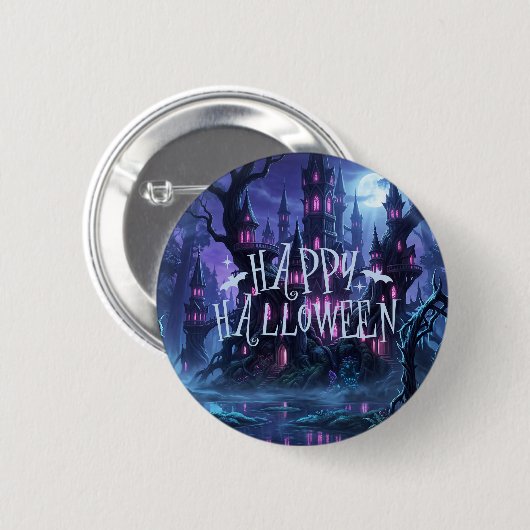 Halloween Knopspeld Ronde Button 5,7 Cm (Voorkant /achterkant)