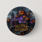 Halloween Knopspeld Ronde Button 5,7 Cm (Voorkant)