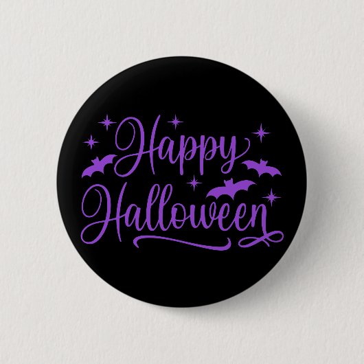 Halloween Knopspeld Ronde Button 5,7 Cm (Voorkant)