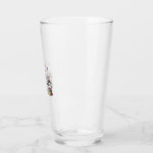 Halloween Knuffel Konijn Kostuum Glas (Links)