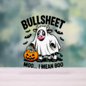 Halloween koe acryl bord (Neutraal)