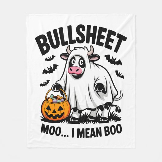Halloween koe fleece deken (Voorkant)